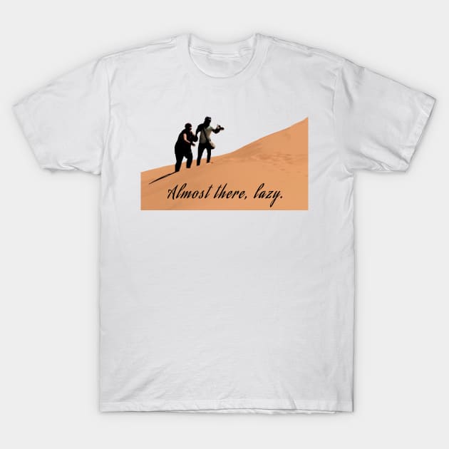 Nicole and Azan - almost there T-Shirt by Ofthemoral